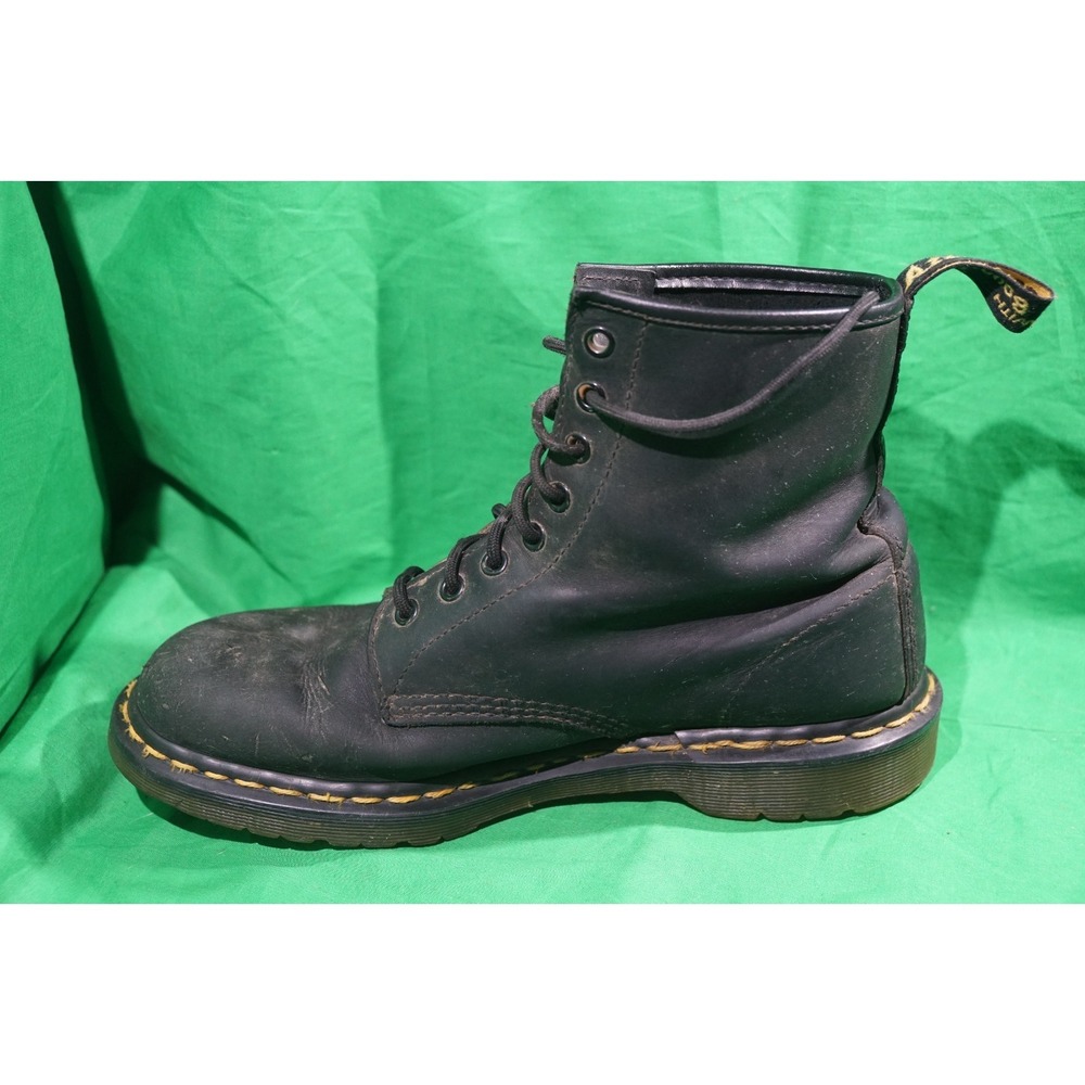 Dr Martens 1460 Dark Brown / Black ? Leather Boots Lug Sole US Mens 10 - Picture 4 of 8